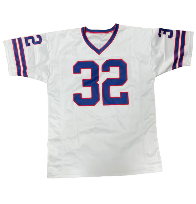 OJ Simpson Signed Buffalo Bills Football Jersey Inscribed The Juice with JSA